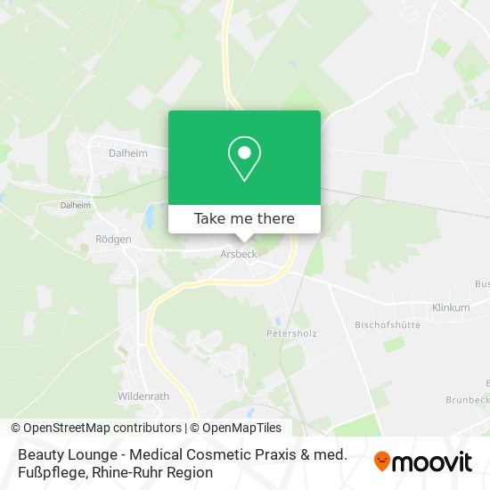 Beauty Lounge - Medical Cosmetic Praxis & med. Fußpflege map