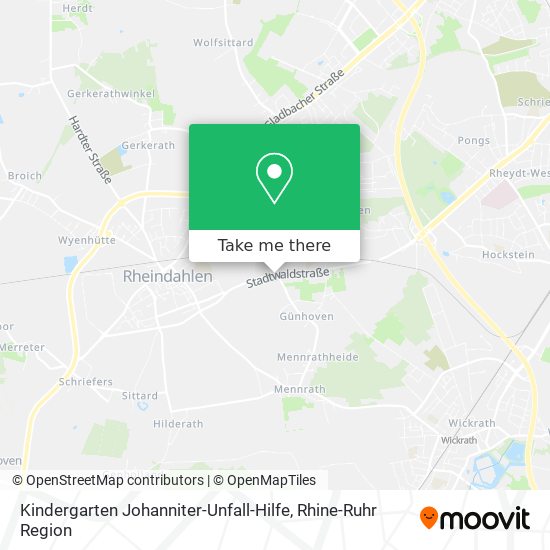 Kindergarten Johanniter-Unfall-Hilfe map