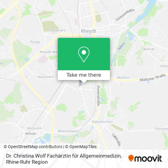 Dr. Christina Wolf Fachärztin für Allgemeinmedizin map