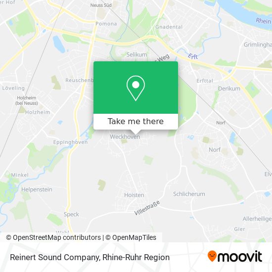 Reinert Sound Company map