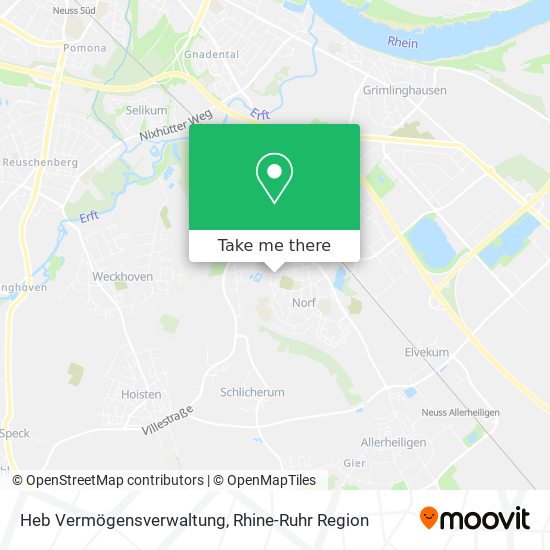 Heb Vermögensverwaltung map