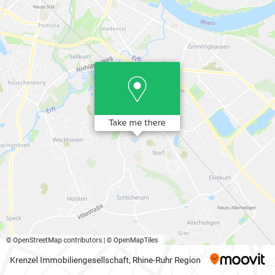 Krenzel Immobiliengesellschaft map