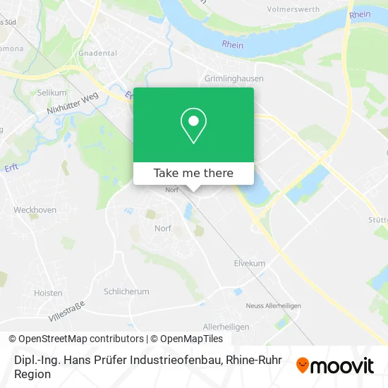 Карта Dipl.-Ing. Hans Prüfer Industrieofenbau