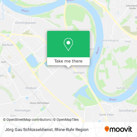 Jörg Gau Schlüsseldienst map