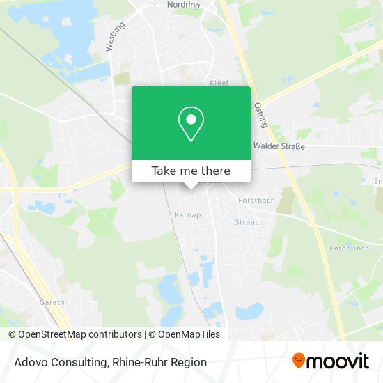 Adovo Consulting map