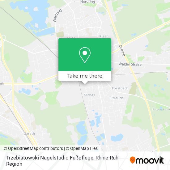 Trzebiatowski Nagelstudio Fußpflege map