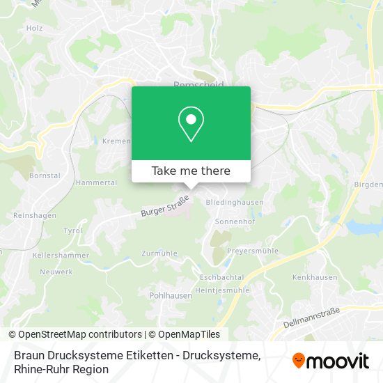 Braun Drucksysteme Etiketten - Drucksysteme map