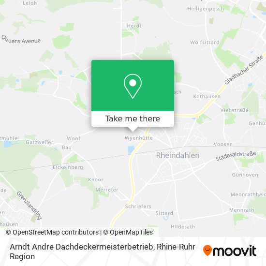 Карта Arndt Andre Dachdeckermeisterbetrieb