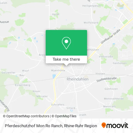 Карта Pferdeschutzhof Mon Ro Ranch