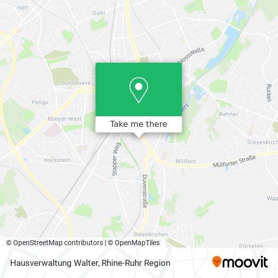 Hausverwaltung Walter map