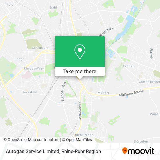 Autogas Service Limited map