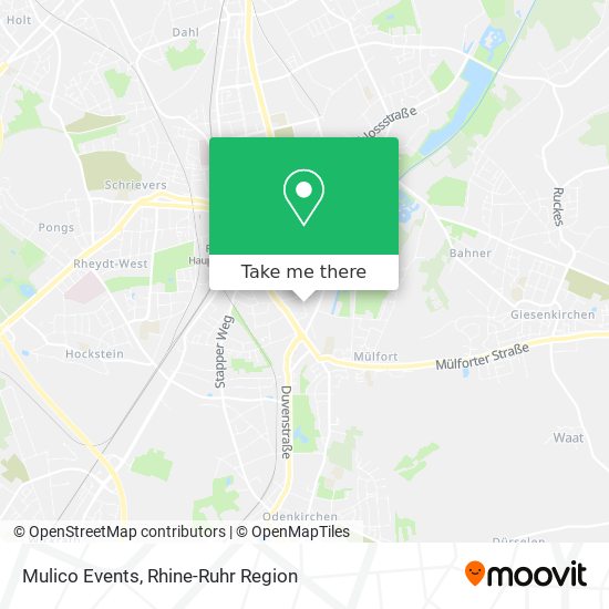 Mulico Events map