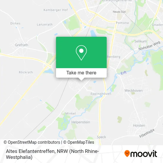 Altes Elefantentreffen map