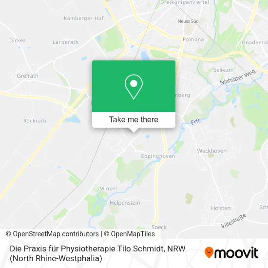 Карта Die Praxis für Physiotherapie Tilo Schmidt