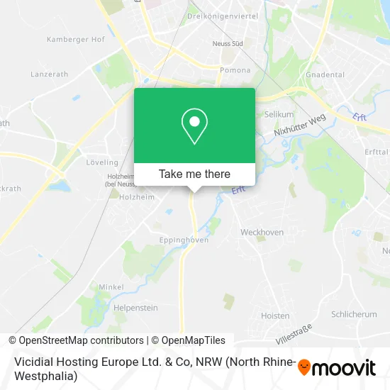 Карта Vicidial Hosting Europe Ltd. & Co