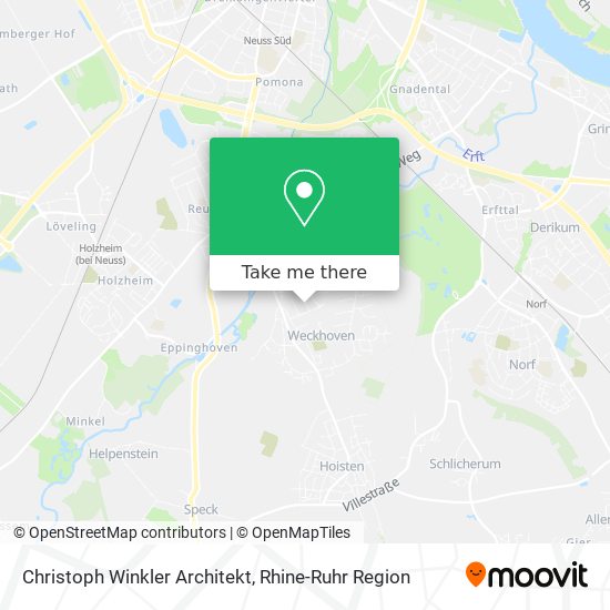 Christoph Winkler Architekt map