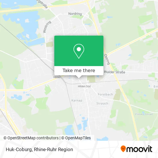 Карта Huk-Coburg