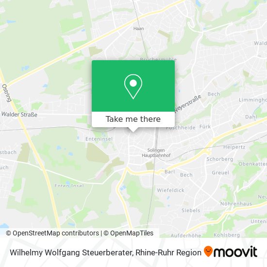 Wilhelmy Wolfgang Steuerberater map