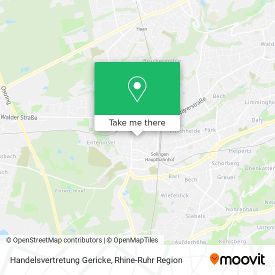 Handelsvertretung Gericke map