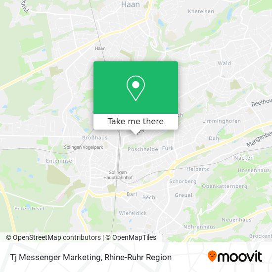 Tj Messenger Marketing map