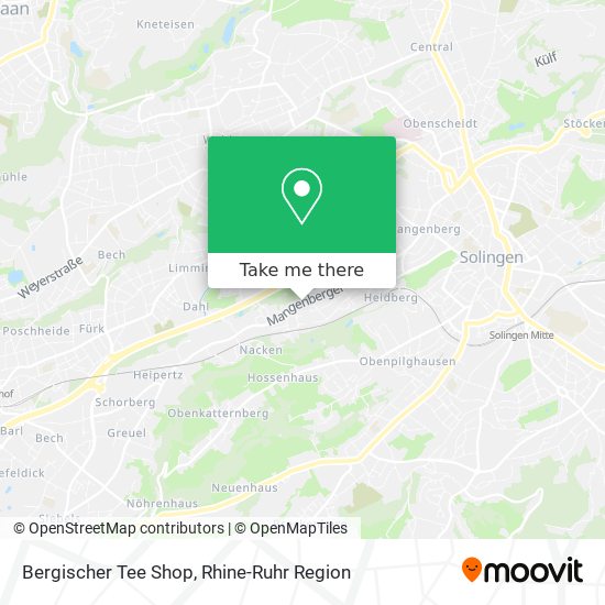 Bergischer Tee Shop map