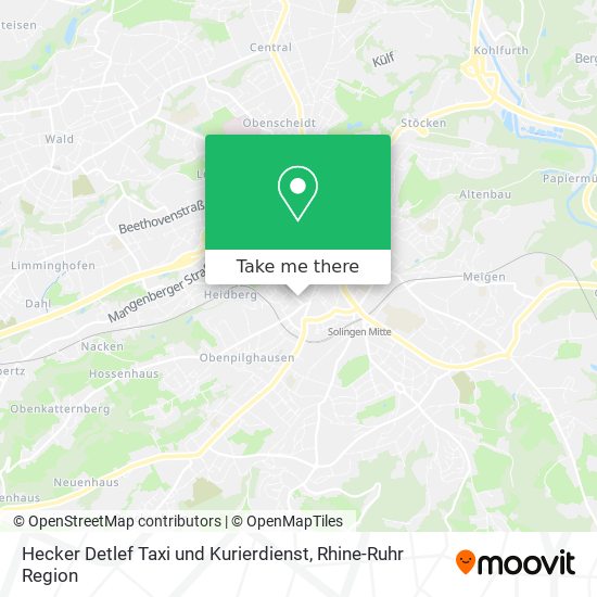 Hecker Detlef Taxi und Kurierdienst map