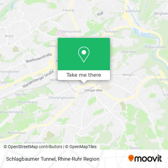 Schlagbaumer Tunnel map