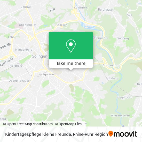 Kindertagespflege Kleine Freunde map