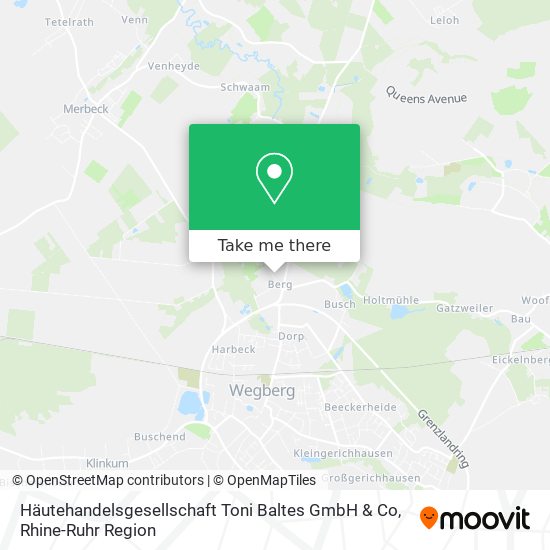 Карта Häutehandelsgesellschaft Toni Baltes GmbH & Co