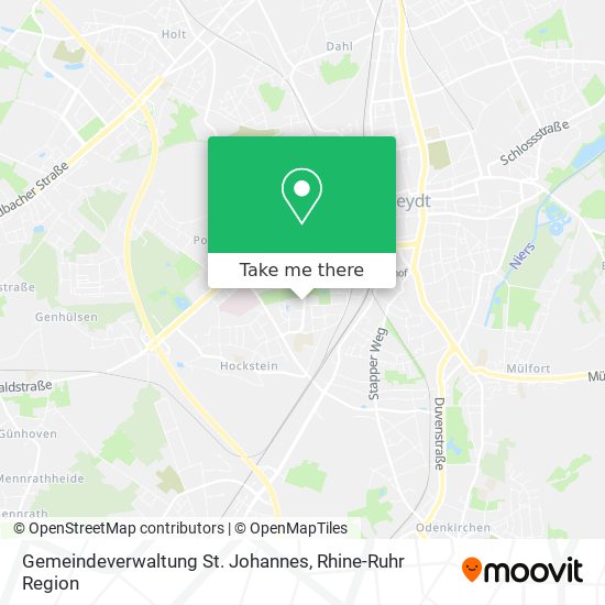 Gemeindeverwaltung St. Johannes map