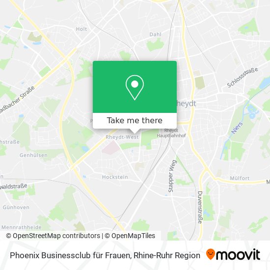 Phoenix Businessclub für Frauen map