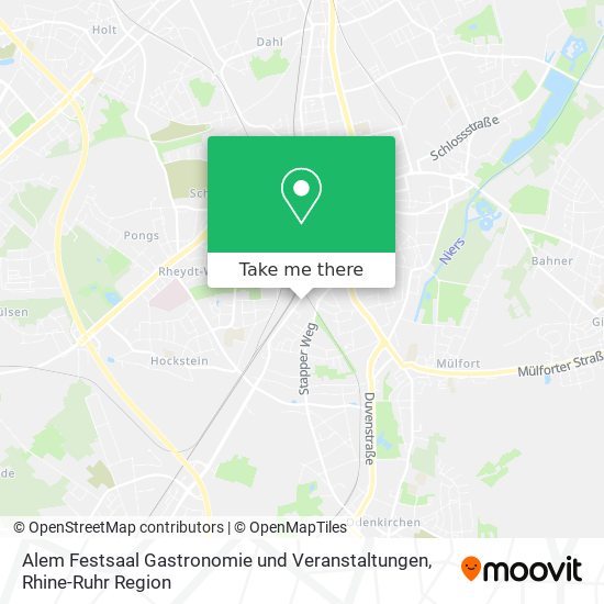 Alem Festsaal Gastronomie und Veranstaltungen map