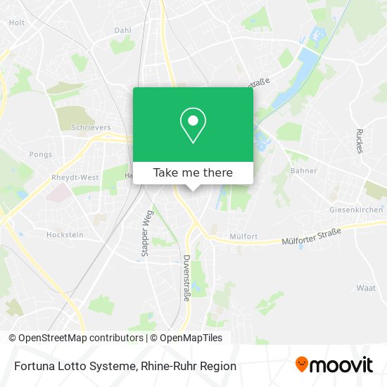 Fortuna Lotto Systeme map