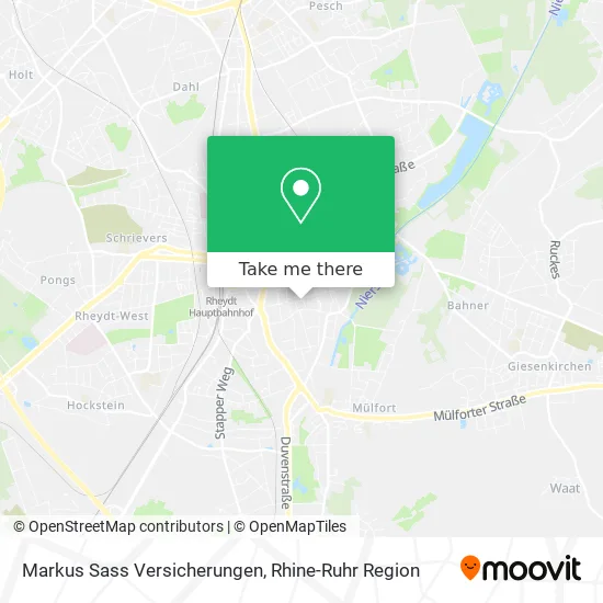 Markus Sass Versicherungen map