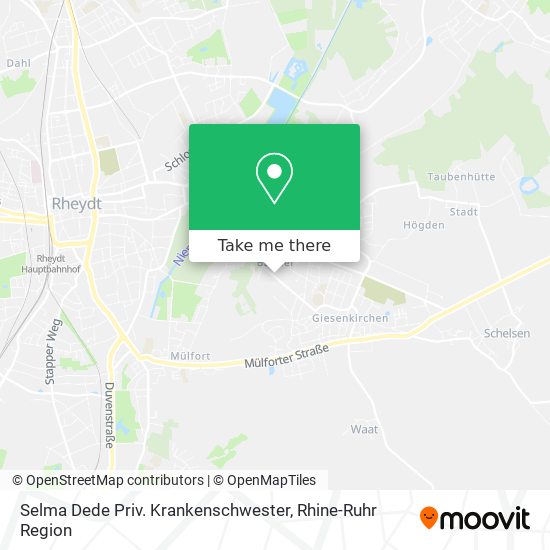 Selma Dede Priv. Krankenschwester map