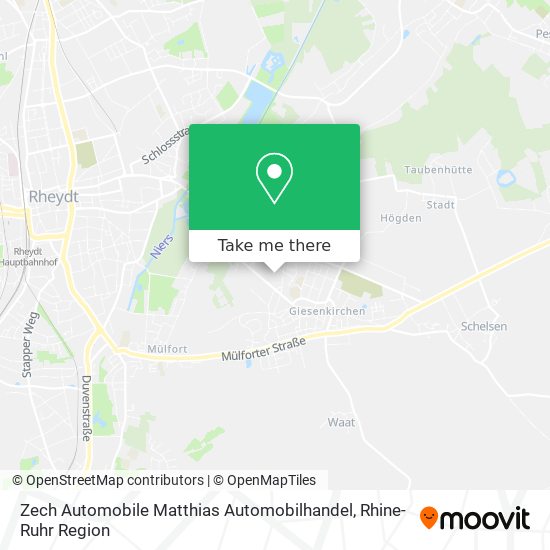 Zech Automobile Matthias Automobilhandel map