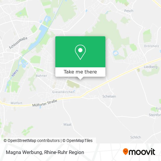 Magna Werbung map