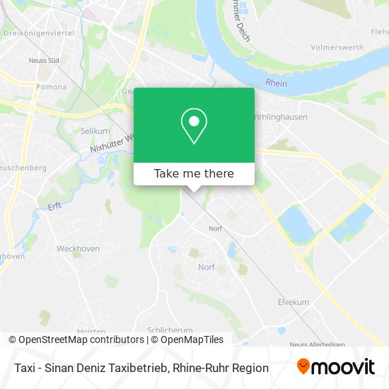 Taxi - Sinan Deniz Taxibetrieb map