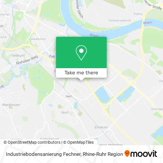 Карта Industriebodensanierung Fechner