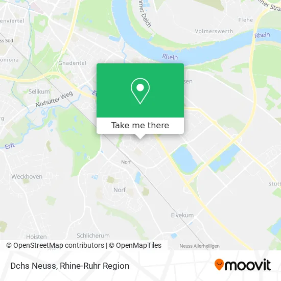 Карта Dchs Neuss
