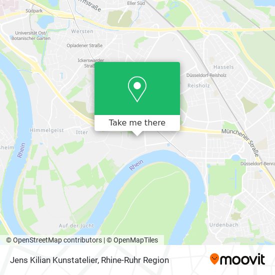 Jens Kilian Kunstatelier map