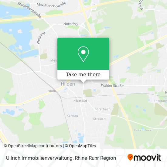 Ullrich Immobilienverwaltung map