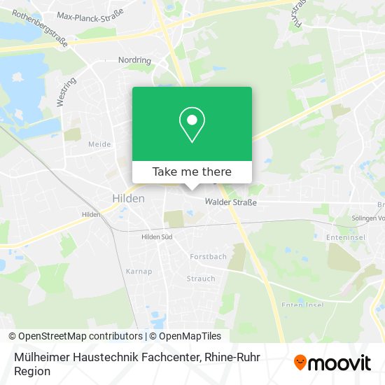 Mülheimer Haustechnik Fachcenter map