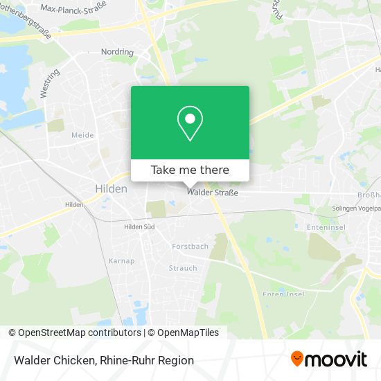 Walder Chicken map