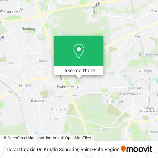 Карта Tierarztpraxis Dr. Kristin Schröder