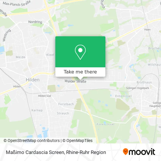 Карта Maßimo Cardascia Screen
