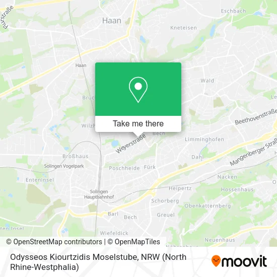 Карта Odysseos Kiourtzidis Moselstube