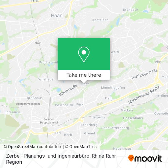 Zerbe - Planungs- und Ingenieurbüro map