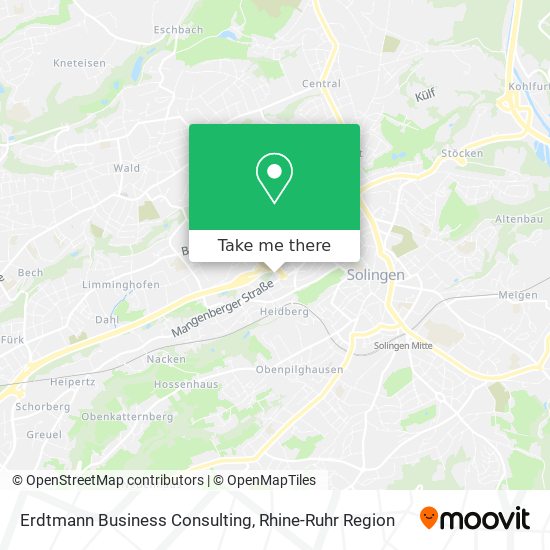 Erdtmann Business Consulting map