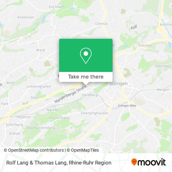 Rolf Lang & Thomas Lang map